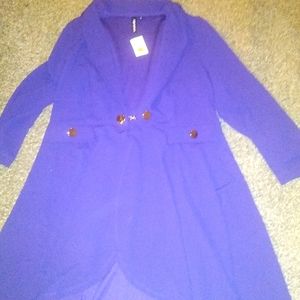 Purple Rain ☔ Steam Punk Fashion Jacket 🧥 1x